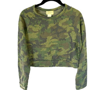 Enough about me Camo Sweatshirt size Medium